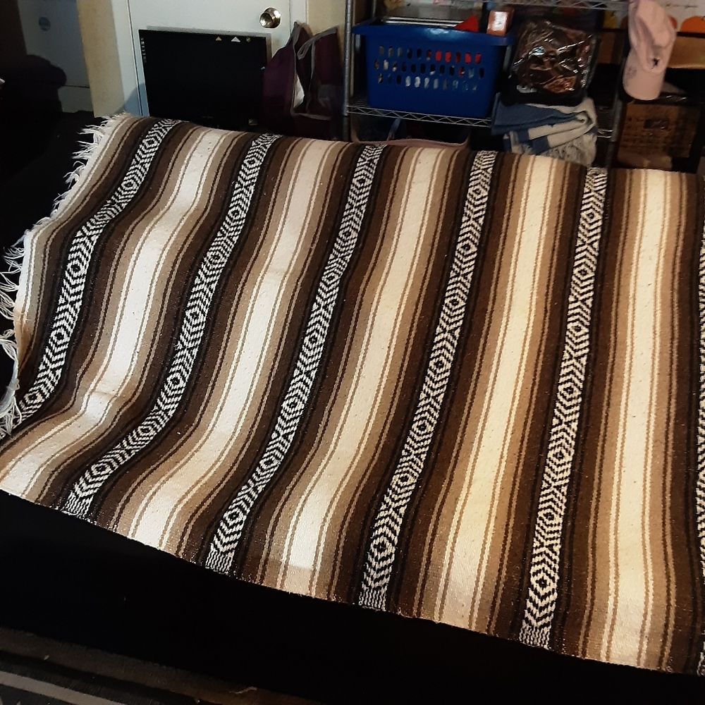 Mexican serape blanket - Picture 5 of 6